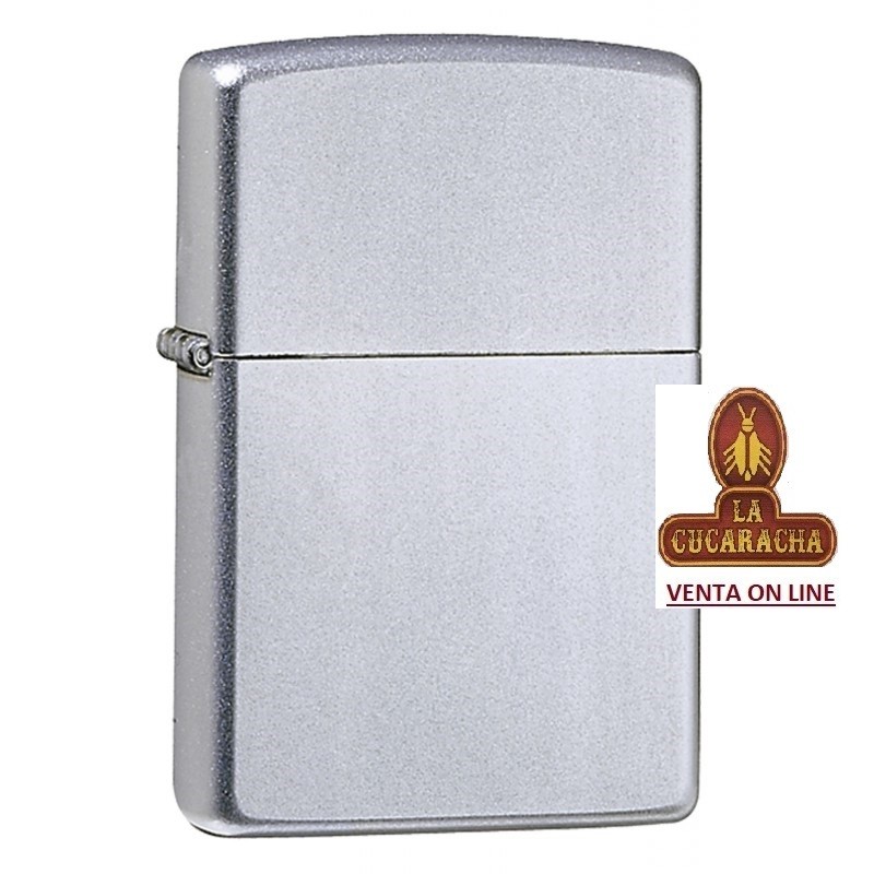 ZIPPO-ENCENDEDOR mechero 205 cromado satin.