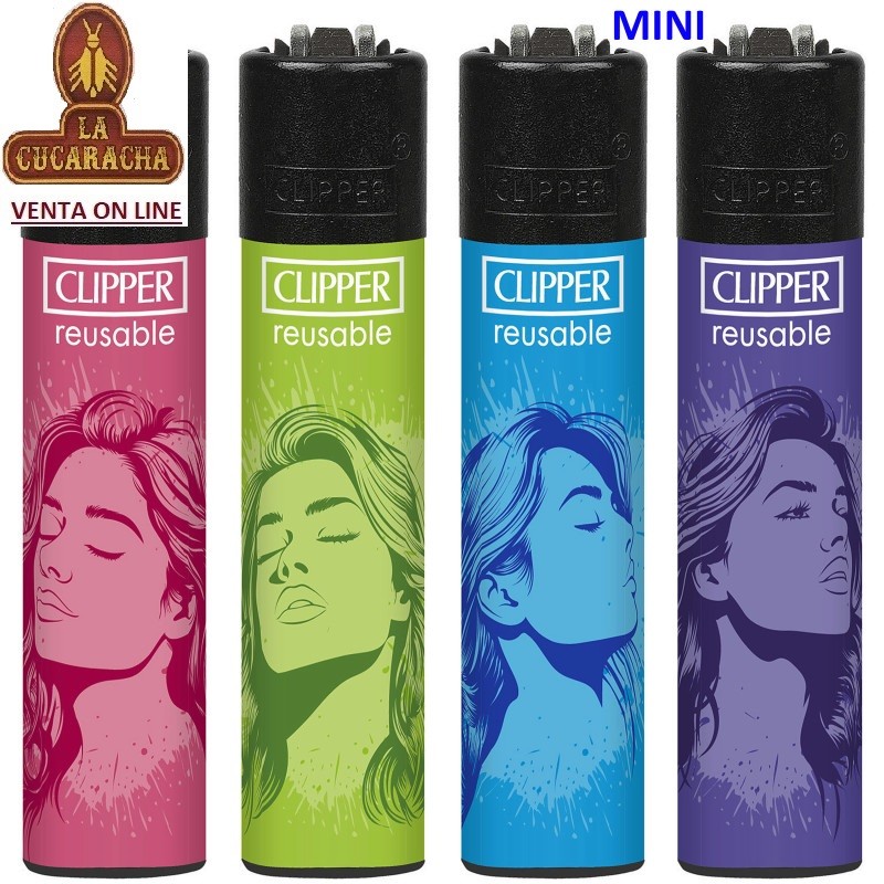 CLIPPER-ENCENDEDOR MINI-WATERCOLOR LADIES.