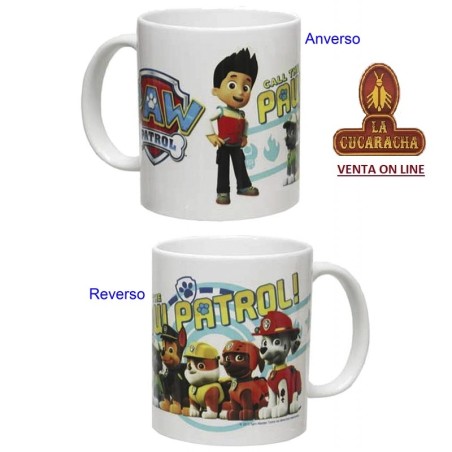 Taza cerámica Patrulla Canina «Paw Patrol».