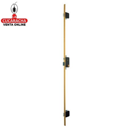 yale-CERRADURA EMBUTIR COMPLETA Nº8922 A. LATON 3 PUNTOS.
