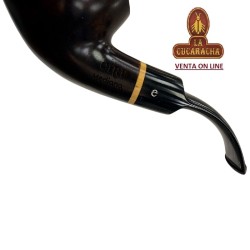 Pipa española ENA-Bruken Bent Billiard Lisa modelo 702.