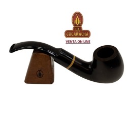 Pipa española ENA-Bruken Bent Billiard Lisa modelo 480.