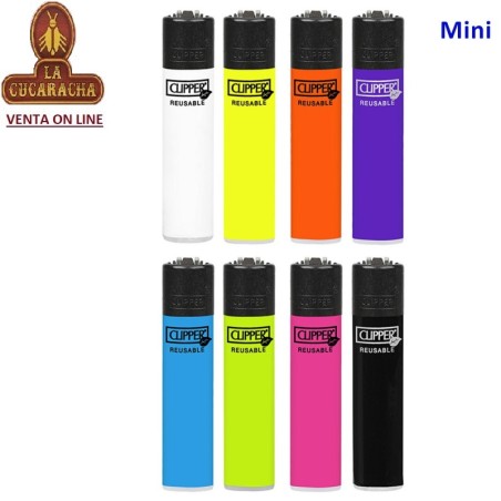 ENCENDEDOR CLIPPER MINI «SOLID FLUO».