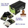 Filtros 5.7mm extra slim TARGARD cajita 138 filtros precortados.