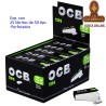 2 Cajas 25 libros 50 filtros tips carton perforados OCB.
