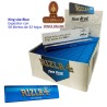 CAJA 50 LIBROS 32 Hojas Papel Liar RIZLA KING SIZE BLUE Ultrafino.