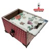 CAJA-JOYERO-REGALO MADERA 14X9X10.50 CM. CAJAS DECORADAS.