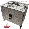 CAJA-JOYERO-REGALO MADERA 17X13X12.50 CM. CAJAS DECORADAS.