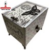 CAJA-JOYERO-REGALO MADERA 17X13X12.50 CM. CAJAS DECORADAS.