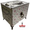 CAJA-JOYERO-REGALO MADERA 17X13X12.50 CM. CAJAS DECORADAS.