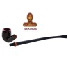 Pipa española ENA-Bruken CHURCHWARDEN BENT BILLIARD LISA 407-9MM.