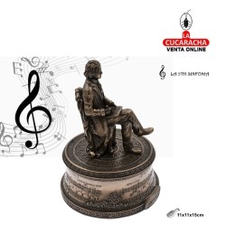 FIGURA MUSICAL BEETHOVEN 5TH SINFONIA C/MOVIMIENTO.