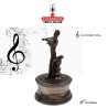 FIGURA MUSICAL JOHANN STRAUSS DANUBIO AZUL C/MOVIMIENTO.