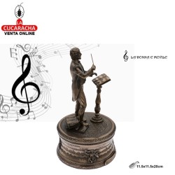 FIGURA MUSICAL VERDI LA DONNA E MOBILE C/MOVIMIENTO.