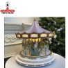 CARRUSEL NAVIDAD ROSA 3XL MUSICAL, MOVIMIENTO Y LUCES.