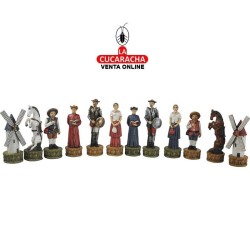 FICHAS AJEDREZ DON QUIJOTE...
