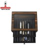 Joyero guarda 16 plumas madera ebony 2 cajones.