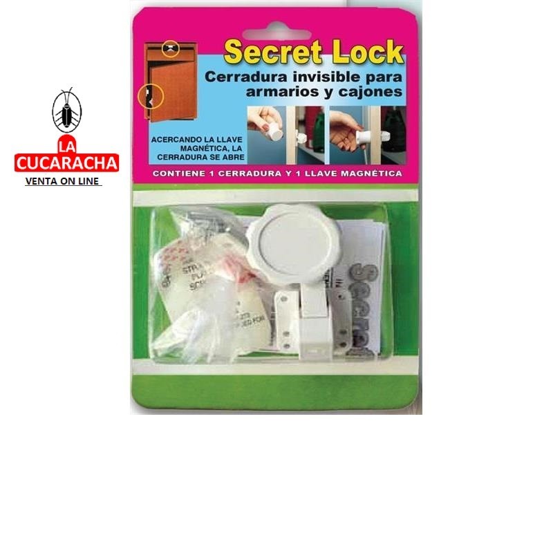 CERRADURA DE SEGURIDAD INVISIBLE SECRET LOCK