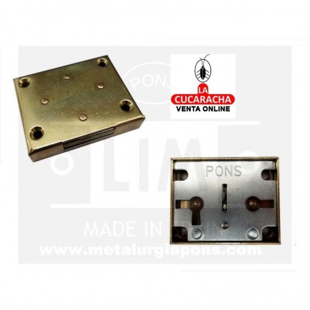 Cerradura Cajon Modelo 307 Sobreponer. 3 medidas