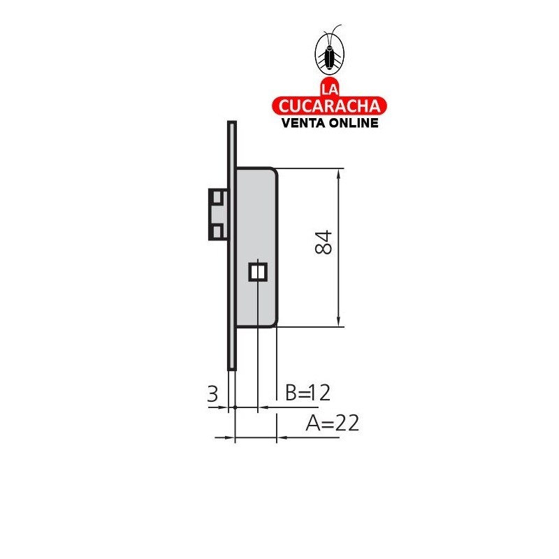 Cerradura CVL 1963/R HN