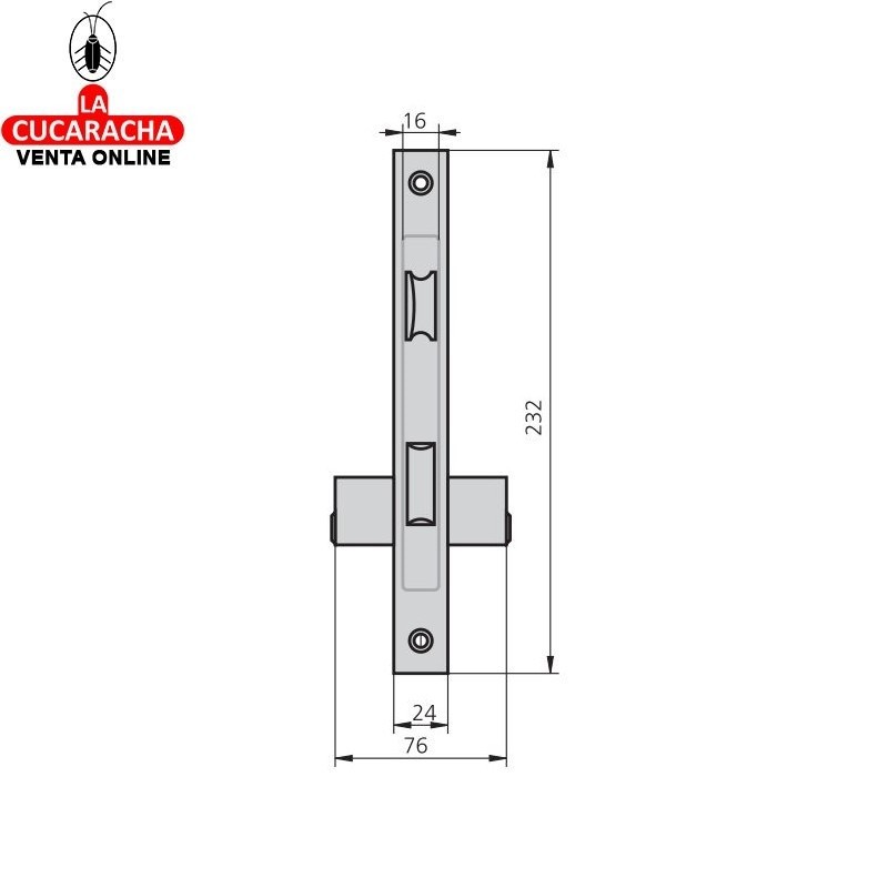 Cerradura CVL 1964/0 C-N