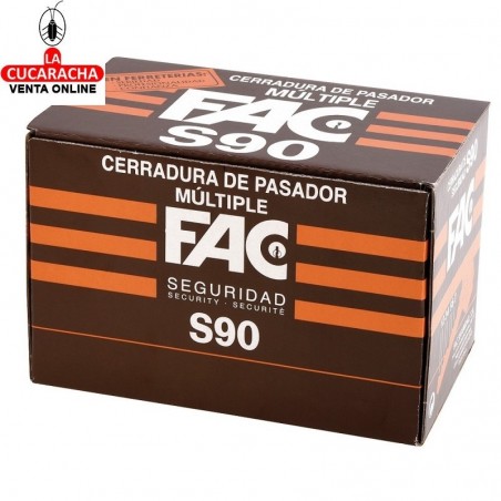 Cerradura FAC Seguridad S-90 Cromada