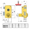 Cerradura LINCE 5056-B
