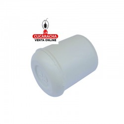 Contera Goma Redonda Blanca Bolsa de 100