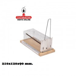 Ratera Tela Metalica Rectangular