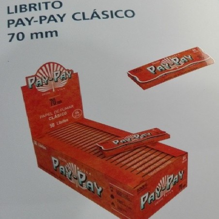 PAPEL FUMAR 70 NARANJA CLASICO PAY PAY