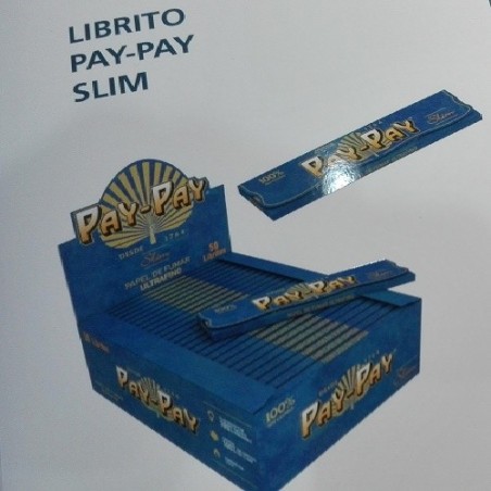 PAPEL FUMAR SLIM 32HOJAS PAY PAY