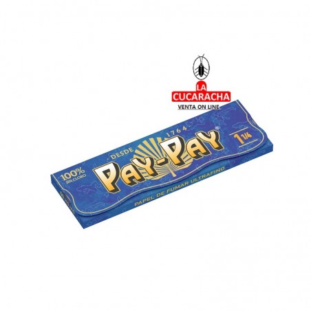 CAJA 25- PAPEL FUMAR 78mm. 50HOJAS PAY PAY