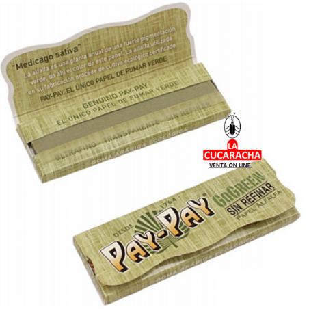 PAPEL FUMAR 78 50H PAY PAY GOGREEN