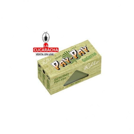 PAPEL FUMAR PAY PAY GOGREEN rollo 5 metros