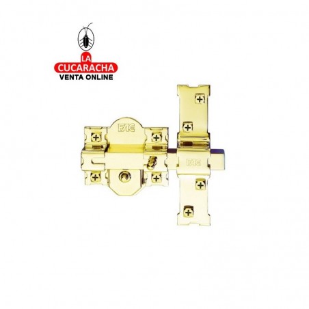 Cerrojo FAC 201-R 80 Laton Cromo
