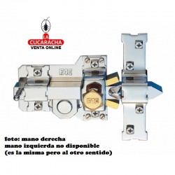 Cerrojo FAC 303 T 115 Niquelado-Izquierda-Derecha