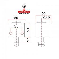 Cierre Antirrobo Persiana SAG-BB4 LLaves Iguales 2
