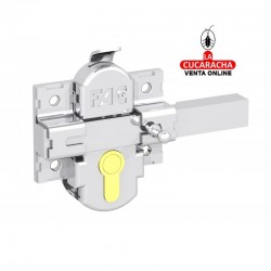 Cerrojo FAC Niquel 311-R-80 Sin Cilindro