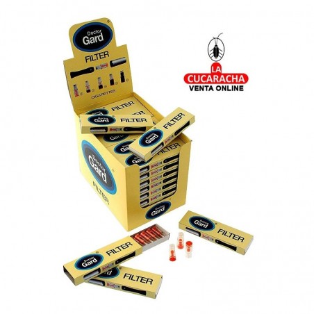 Expositor con 50 estuches de 10 filtros Doctor-Gard