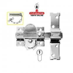 Cerrojo Interfer Modelo 31. B-Pera. Niquel