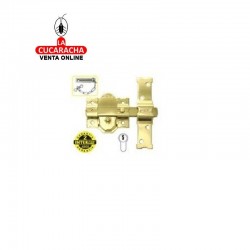 Cerrojo Interfer Modelo 31. B-Pera. Dorado