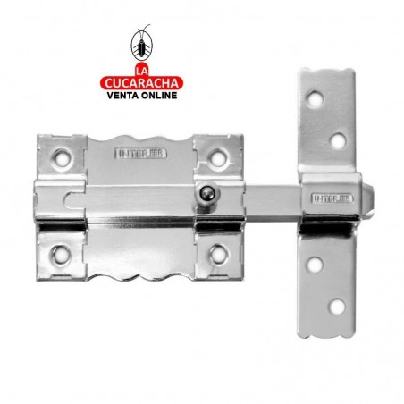 Cerrojo Interfer Modelo 8-87  Cerrojo solo pasador. Cromado