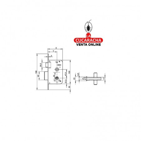Cerradura YALE Nº600. Siete modelos Cerradura YALE Nº600. Siete modelos