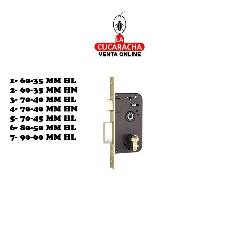 Cerradura YALE Nº600. Siete modelos