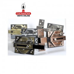 Cerrojo LINCE 7930R más Cilindro C653530N. Cromo