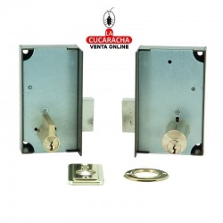 Cerradura ILARGI Nº56-C- B-Perfil. 60mm Izquierda 2