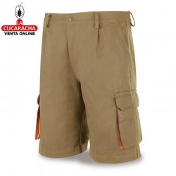 Bermudas Algodón Beige Talla-42-44