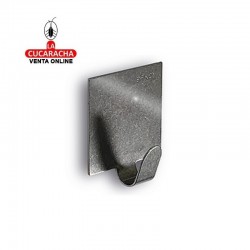 Percha Adhesiva BRINOX Grande Inox. Bolsa 2 Unidades