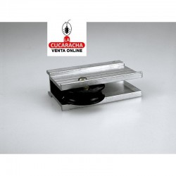 Ruleta Aluminio Con Rodamiento F-202 BB