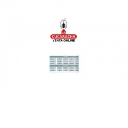 Cerradura TESA 2240-20-3 NI (Gancho)- 25mm. 2